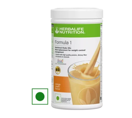 Herbalife Formula 1 Nutritional Shake Mix Orange Cream