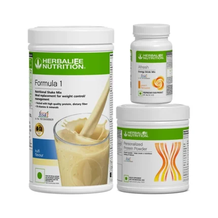 Herbalife Kulfi Shake + Protein Powder 200 gms + Afresh Peach