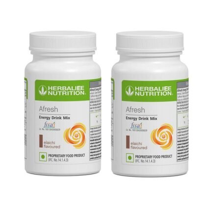 Herbalife Elaichi Afresh Energy Drink Mix 50 gms 2 pcs - Herbalife Products
