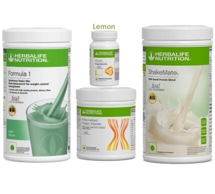 Herbalife Paan Shake + Afresh Lemon + PP200gms + Shakemate - Herbalife Products